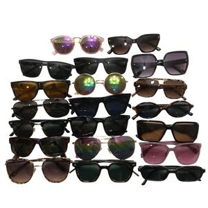 Lot Of 20 Mixed Sunglasses Unisex OS Multi Vince Camuto Smith Bundle